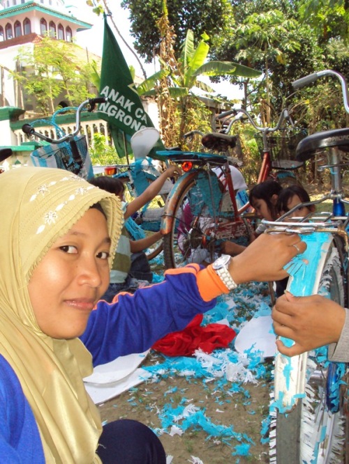 Lomba Sepeda Hias Di Kabupaten Nganjuk